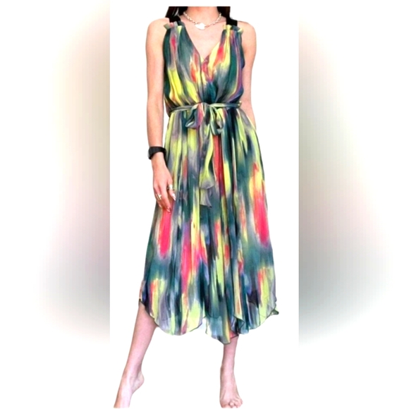 Vera Wang Dresses & Skirts - SIMPLY VERA WANG LADIES SUMMER MULTI-COLORED DRESS SIZE Small.